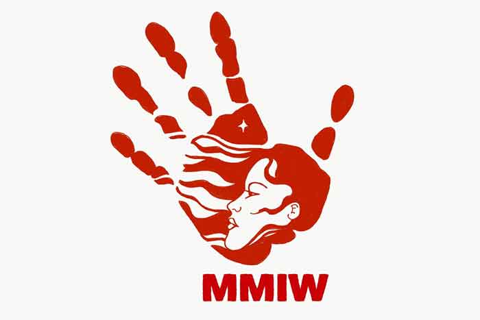 Red hand logo for MMIW